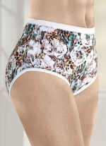 Laurina set van drie slips met briljant gekleurde digitale print 