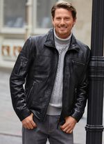 Kort jack van lamsnappaleer 