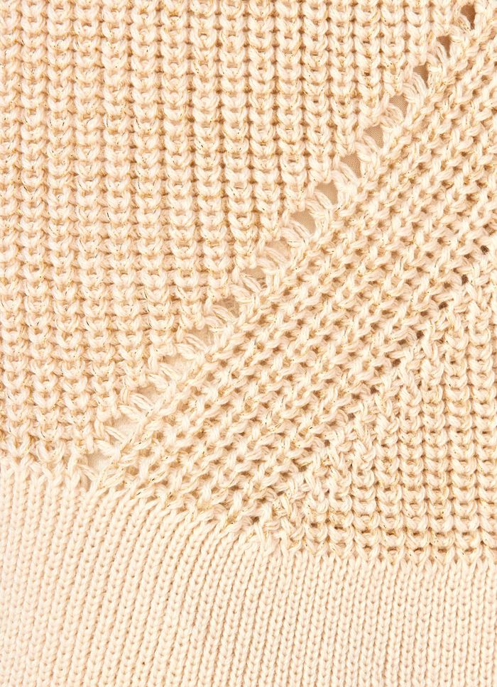 Cardigan met elegante glitter 