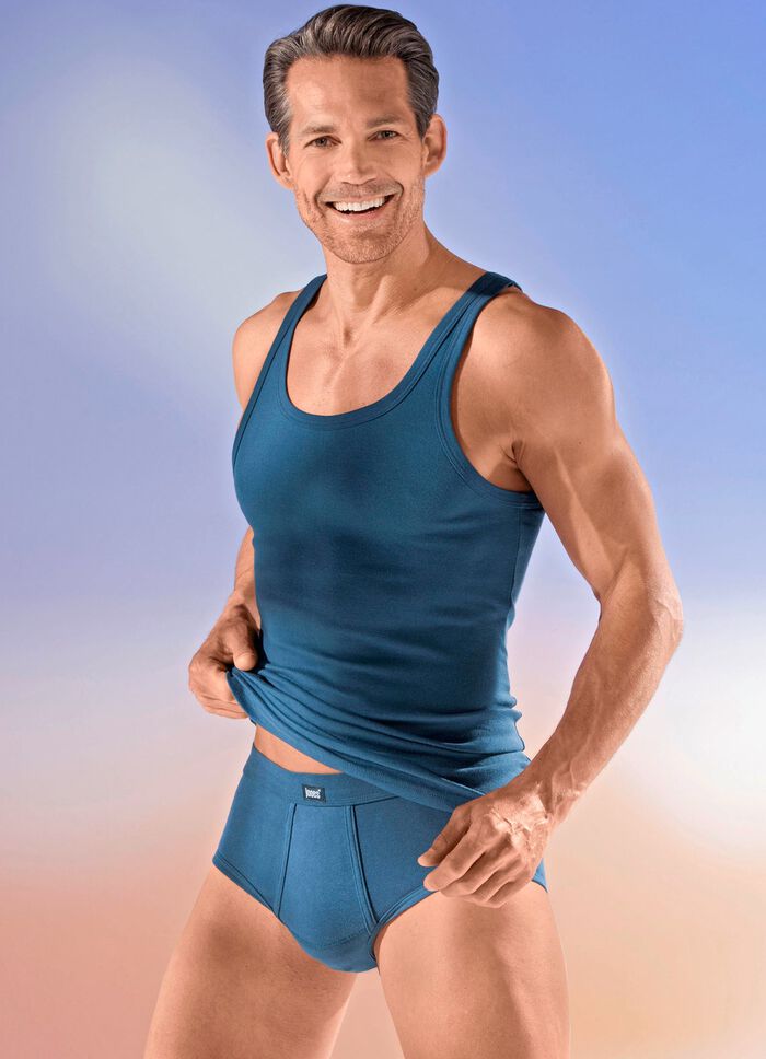 Verpakking van vier slips met zachte tailleband 