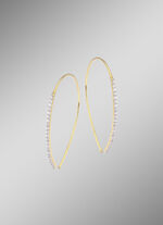 Glamoureuze oorhaken met diamanten 