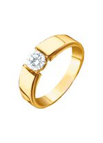 Damesring goud 585/- 