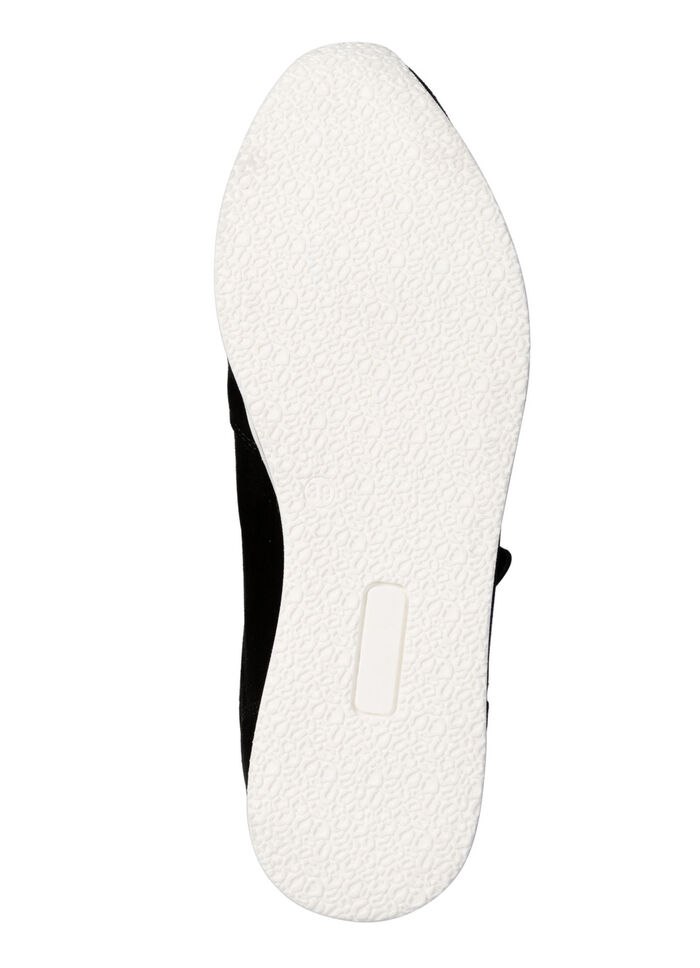 ELENA EDEN, comfortabele damessneakers, breedte G, met uitneembaar voetbed SCHWARZ