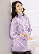Trui met V-streepdesign 