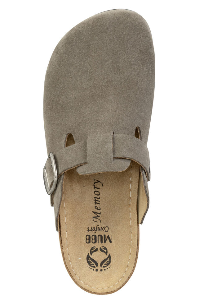 Mubb klomp gemaakt van het beste rundsuède DONKERE DWERG