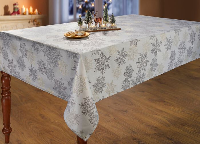 Tafel- en kamerdecoratie met glittergaren GOUD-ZILVER