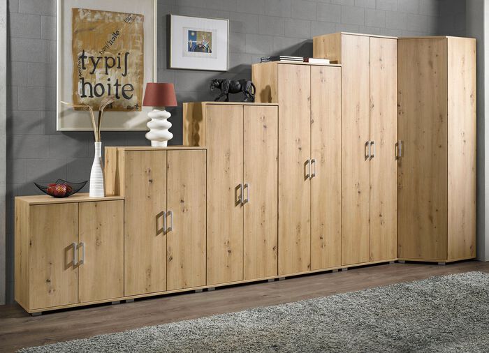 Combinatievriendelijke ladekast en kastenserie 