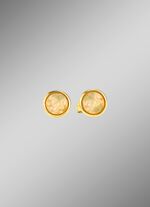 Oorknopjes met echte vuuropaal 