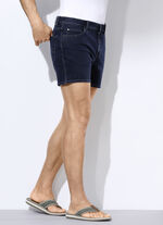 Jeansshort van "Paddock's" in 2 kleuren DARKBLUE