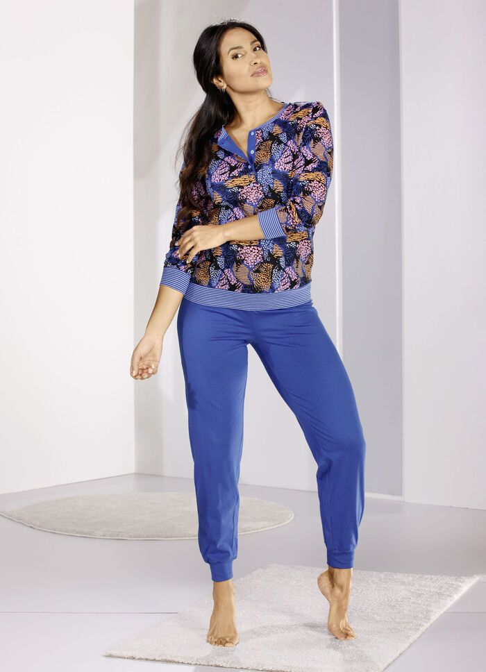 Pyjama met manchetten 