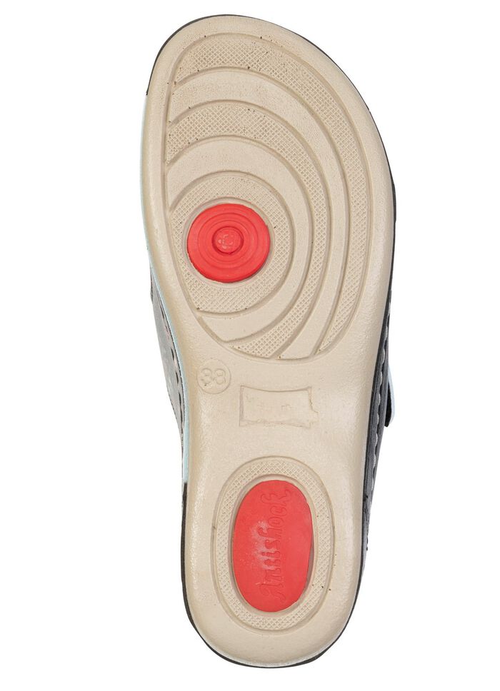 ELENA EDEN, klassieke damesmuiltjes, breedte G, met klittenbandsluiting SCHWARZ