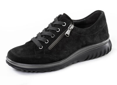 ELENA EDEN, comfortabele dames veterschoenen, breedte H, met uitneembaar voetbed 