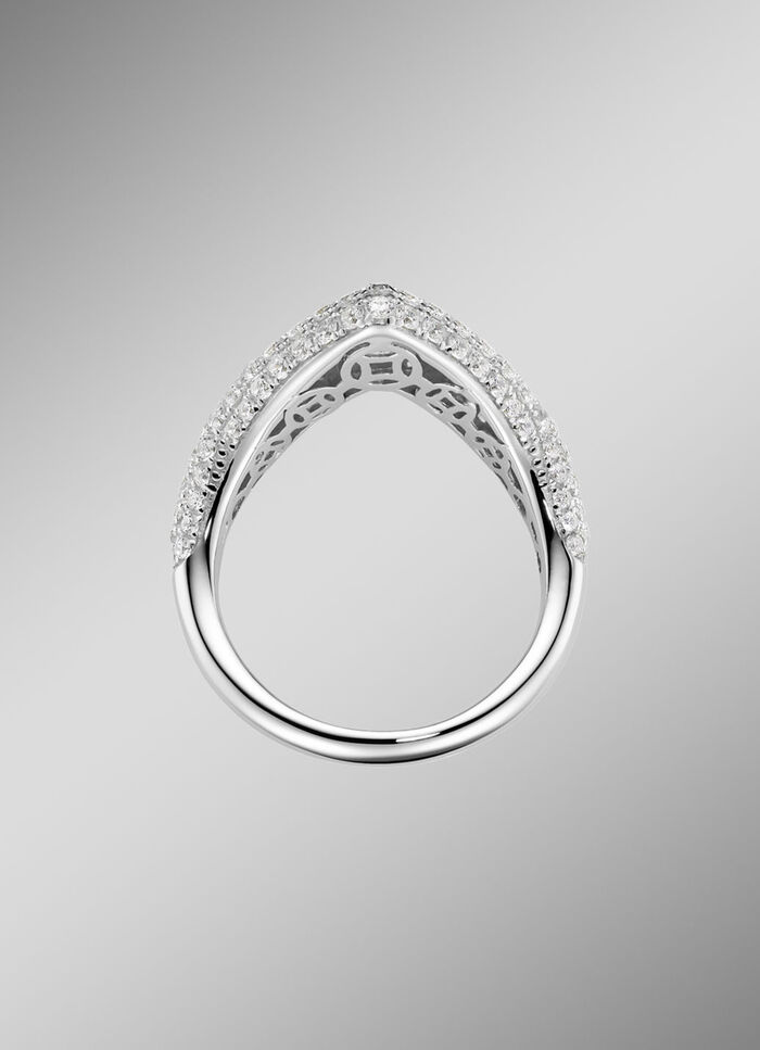 damesring met zirkonia 