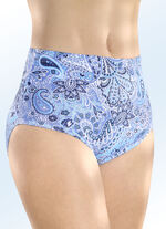 Vijfpak slips met paisleyprint 