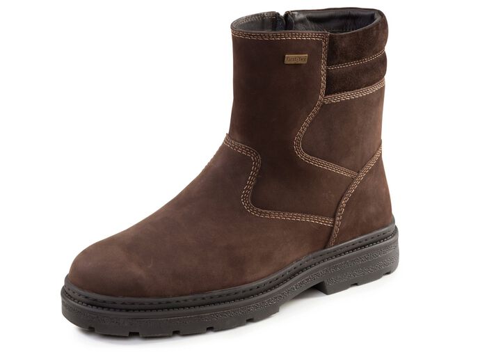 GINO GALANTE, gevoerde herenlaarzen, winterschoenen, met lamsvacht 