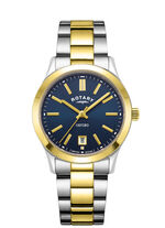Roterend quartz dameshorloge met roestvrijstalen armbandkast 