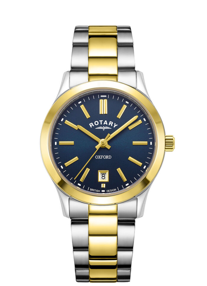 Roterend quartz dameshorloge met roestvrijstalen armbandkast 