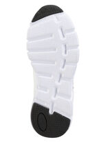 ELENA EDEN, stijlvolle damessneakers, met uitneembaar voetbed WEISS-SCHWARZ