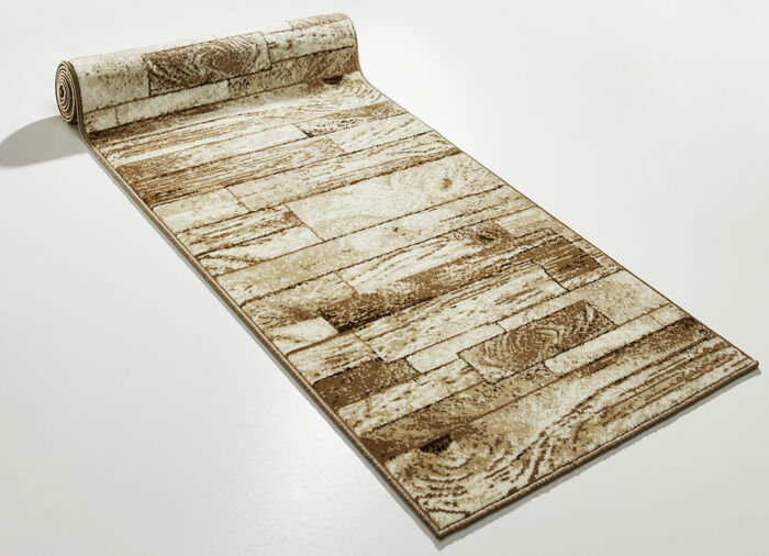 Decoratieve loper in gewenste lengte BEIGE