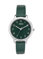 Quartz dameshorloge met metalen kast 