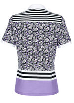 Poloshirt met all-over patroon 