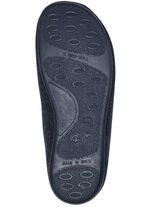 Pantoffels van textiel met een subtiel patroon MARINE