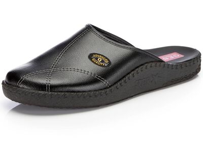 Klassieke herenmuiltjes met anatomisch gevormd voetbed 