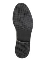 Andrea Conti veterschoen van elegant verfrommeld lakleer SCHWARZ