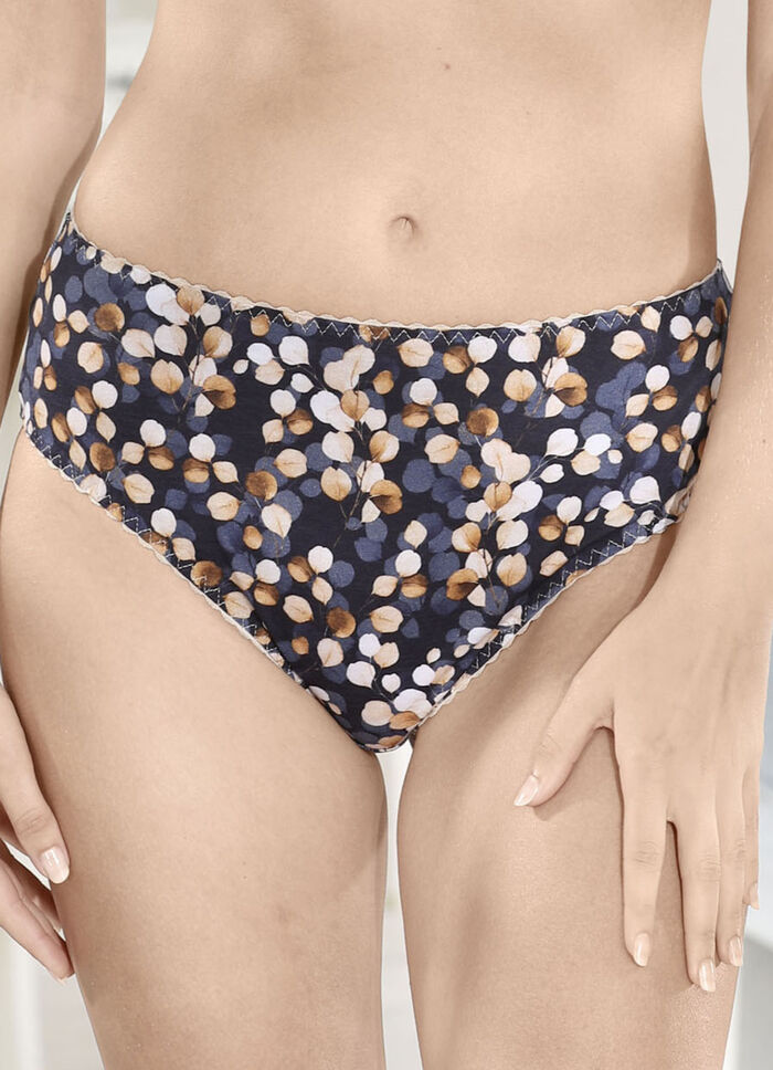 Set van 2 slips met harmonieus printdesign 