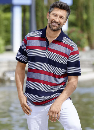Poloshirt met borstzak 