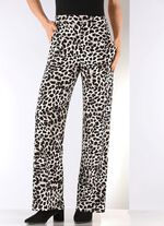 Broek in trendy luipaardprint design 