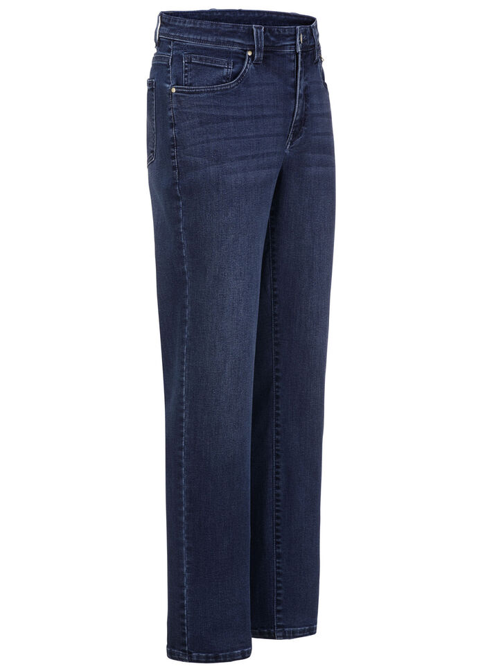 Comfortabele super stretch jeans in 3 kleuren DUNKELJEANS