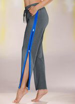 Tweepak slaap- en vrijetijdsbroeken met tweewegrits 