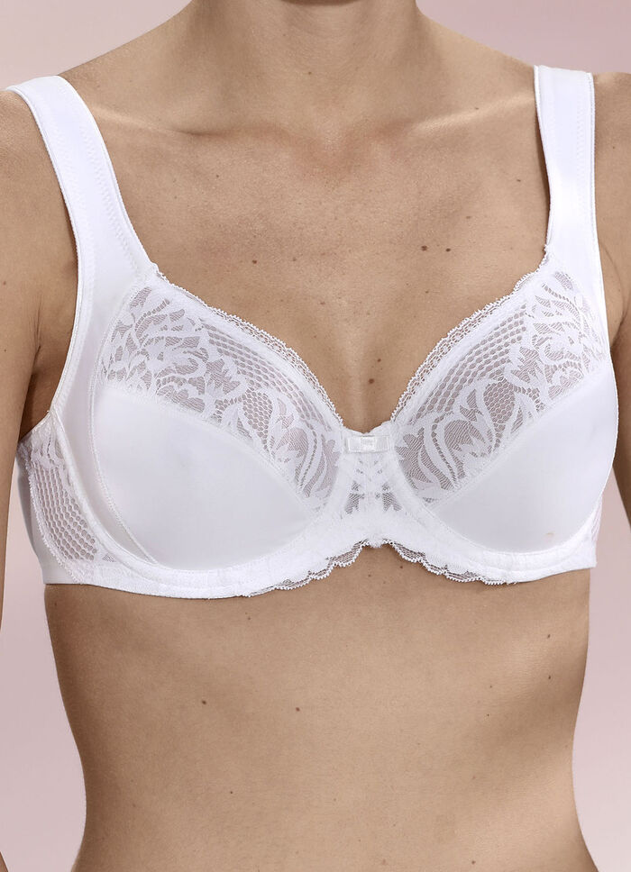Triumph Modern Lace+Cotton beugelbh met elastische kant 