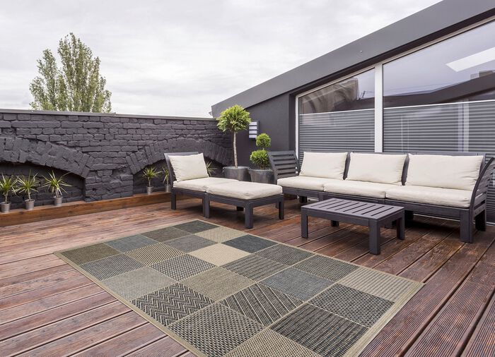 Bruggen, galerijen en tapijten voor binnen- en buitengebruik 