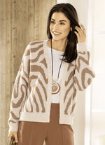 Vest in jacquarddessin 
