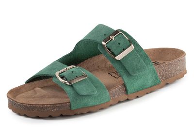 ELENA EDEN, comfortabele damesmuiltjes, breedte H, gemaakt van leer 