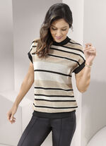 2-in-1 shirt met paillettenborduurwerk 