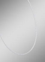 Zilveren krulketting 