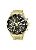 Sportieve quartz herenchronograaf 