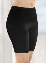 brio lingerie set van vier lange broeken 4X ZWART