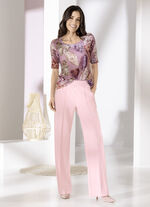 Shirt met all-over design 