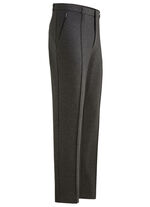 Modieuze "Klaus Models" broek met elastische tailleband in 4 kleuren ANTRACIET MOTIEF