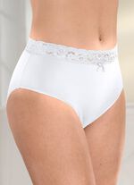 Verpakking van vier slips met elastische kanten tailleband 