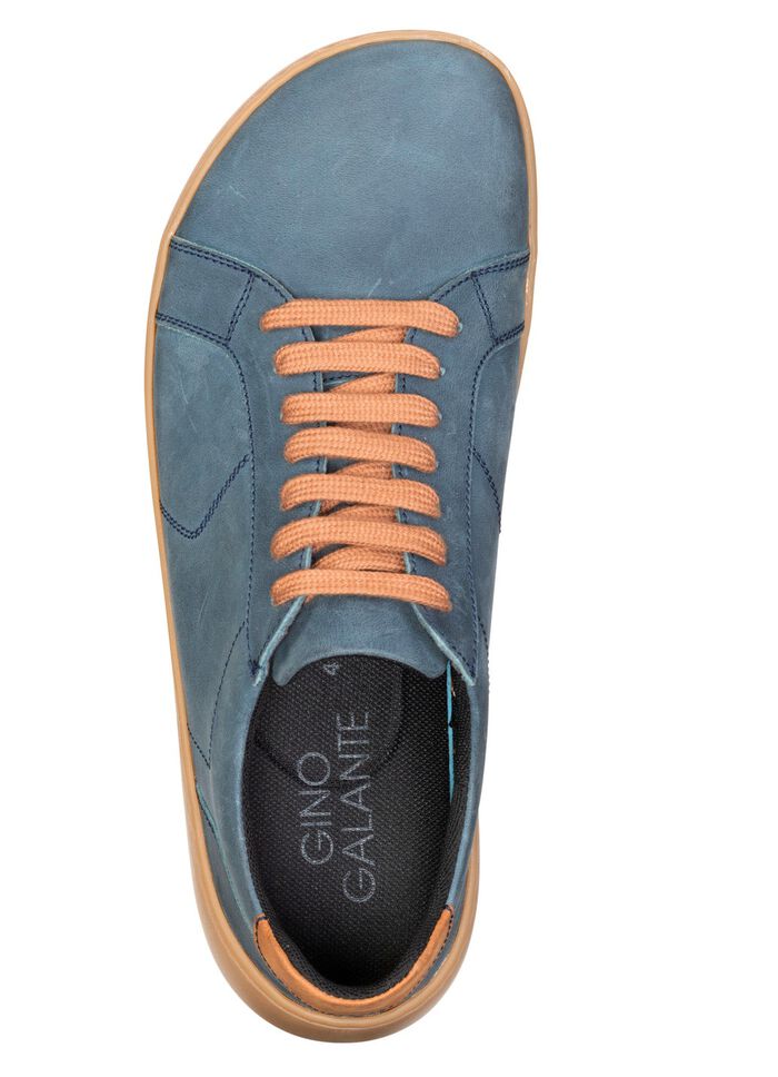 GINO GALANTE, comfortabele herenschoenen op blote voeten, met uitneembaar voetbed 