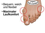 Ballerina stretchschoen BEIGE
