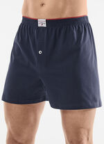 Driepack boxershorts van biologisch katoen 3X MARINE