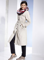 Trenchcoat met riem 