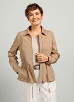 Blazer met omslagkraag 