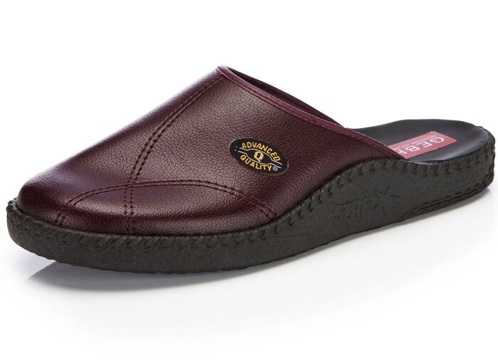 Klassieke herenmuiltjes met anatomisch gevormd voetbed BORDEAUX